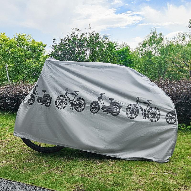 Allwetter-Fahrradabdeckung – Strapazierfähiges EVA-Material, UV-beständig & Frostbeständig, Ideal für den Außenschutz von Fahrrädern