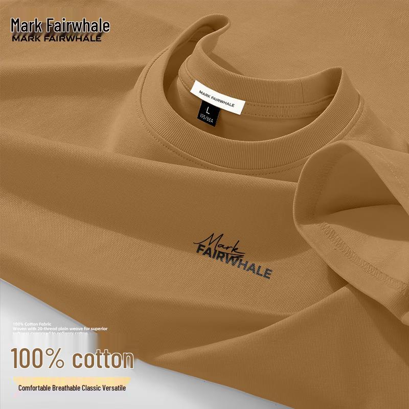 Mark Fairwhale Men's Casual Cotton Short Sleeve T-Shirt