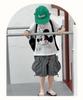 Kids' Plaid Shorts: Large & Small Rolls - Korean Style Summer Casual Sports Pants, Unisex Five-Point Design.