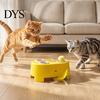 Lustige Versteckspiel-Katzen-Spielzeuge Interaktives Spielzeug, Whack-a-Mole Feder-Spielzeug mit Bewegungserkennung für Bewegung 3 Modi, Wiederaufladbar Automatisch Kätzchen Indoor