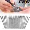1 Set 6Pcs Diamond Grinding Burr Needle Point Engraving Carving Polishing for Glass Jade Stone Drill Bit Rotary Tool