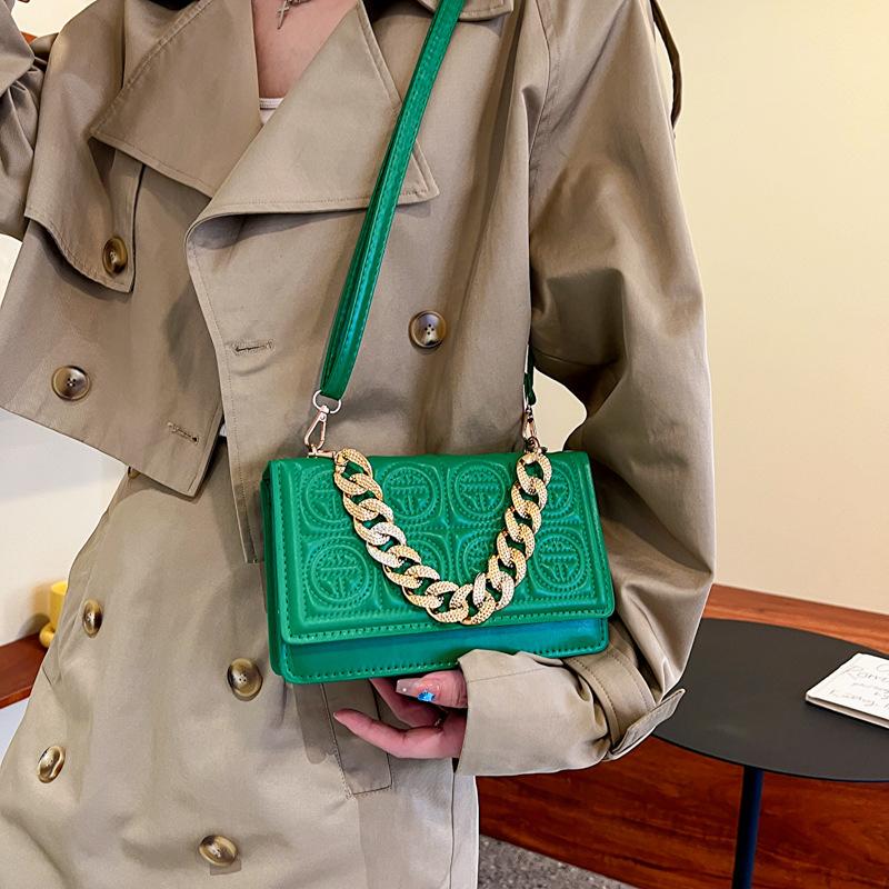 Shoulder Bag Crossbody Women Soft Leather Fashion Simple Solid Color Casual