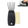 Hair Brush Cleaner Remover Tool Double-Sided Comb High-hardness Bristles Brush Two-in-one Cleaning Tool