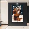 African American Graffiti African Women Art Posters and Prints Abstract Canvas Paintings Wall Art Pictures Home Decor No Frame