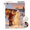 Christmas Santa Claus Snowman Pearl Painting Art Painting Kit Handmade DIY Home Decoration Painting