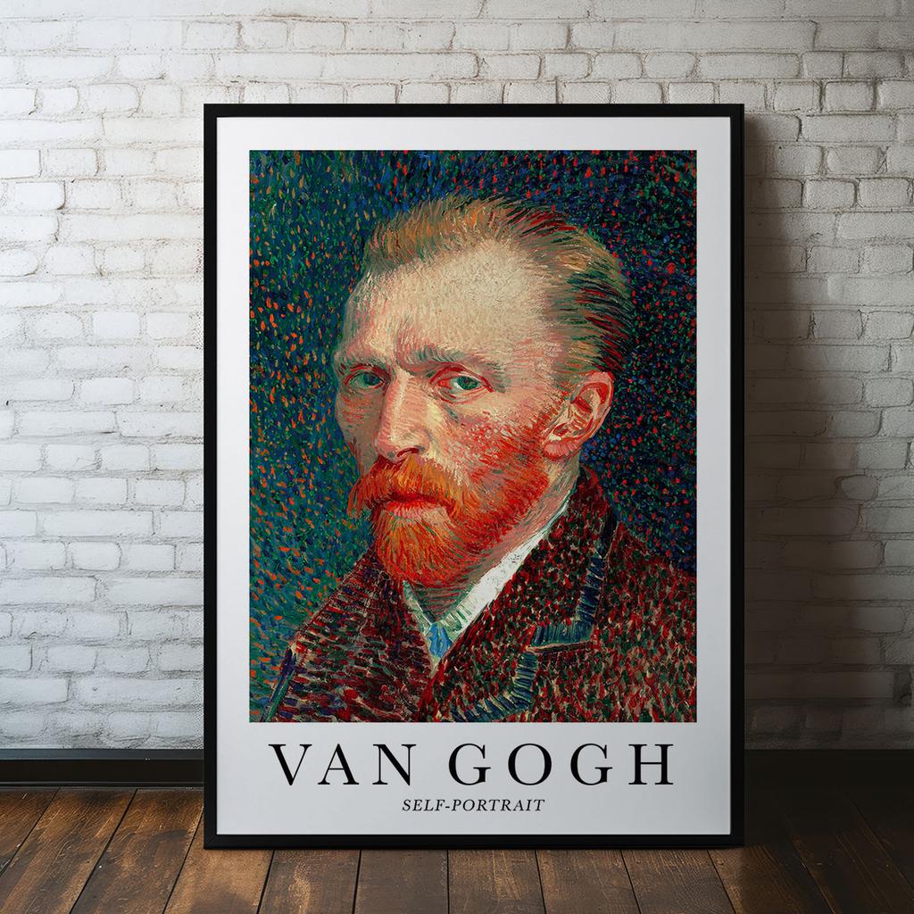 Plakat w ramie van gogh portret
