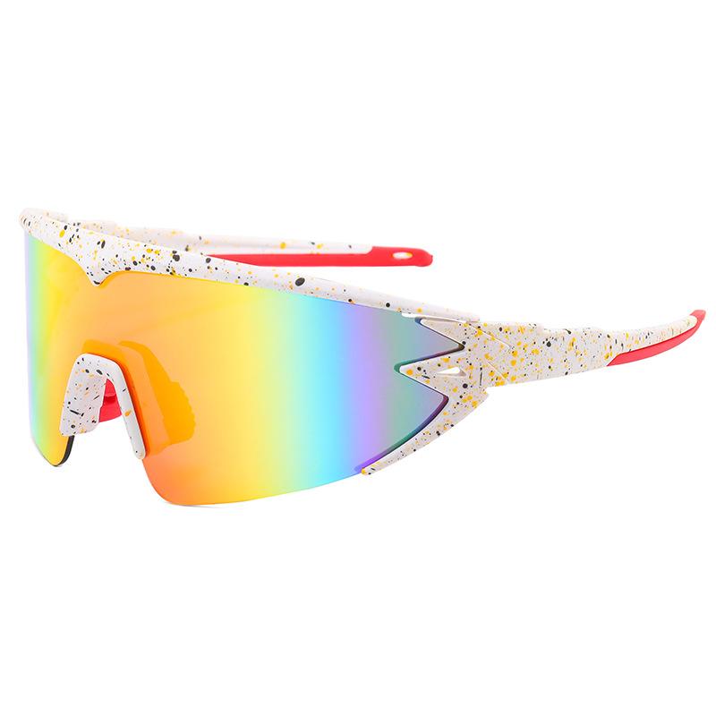 

New Cycling Sunglasses Men And Women Trendy Outdoor Sports Glasses Fashion Cool Windproof Glasses 8307