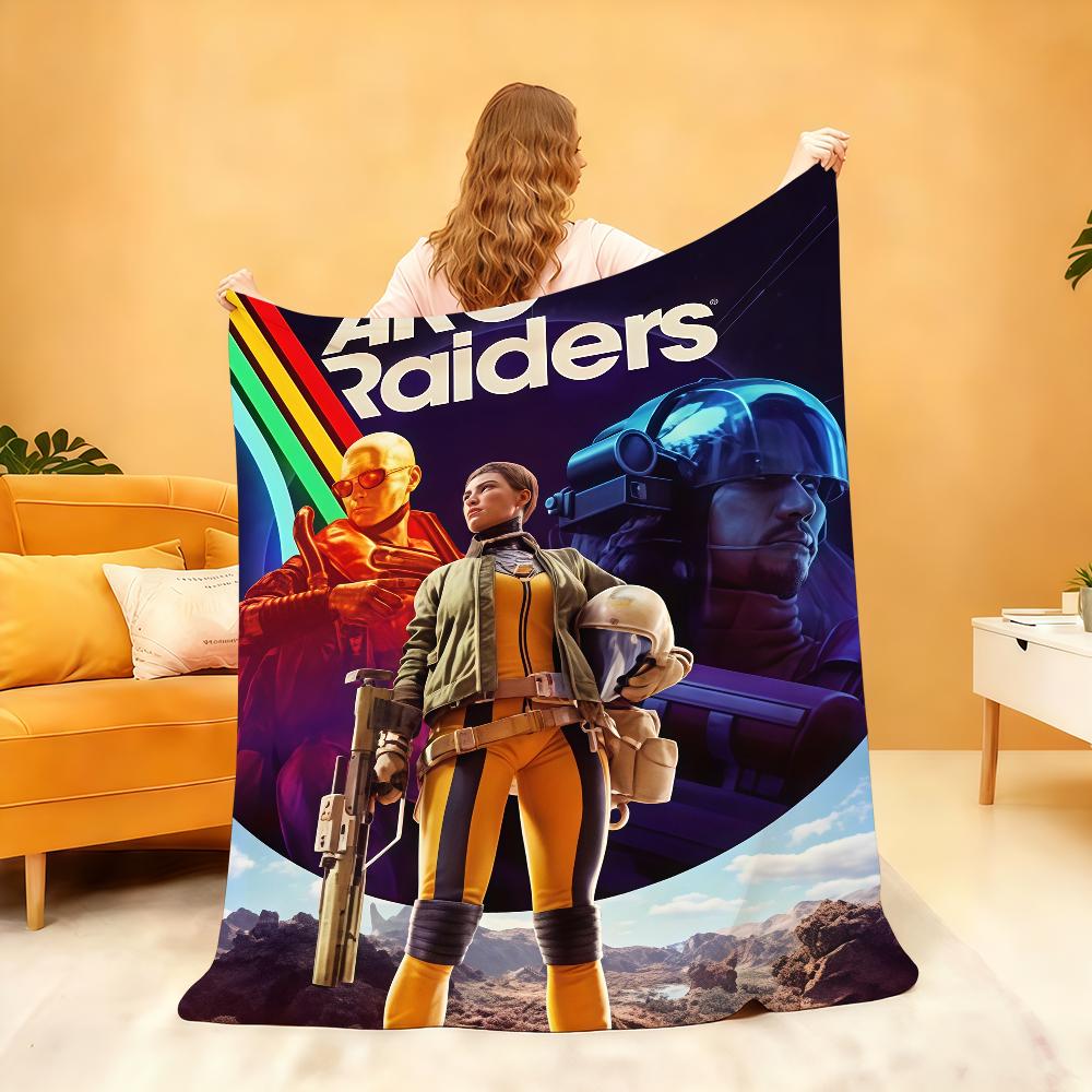 Hot New Game A Arc R RaidersS Blanket Soft Throw Blanket for Home Bedroom Bed Sofa Picnic Travel Office Rest Cover Blanket Gift