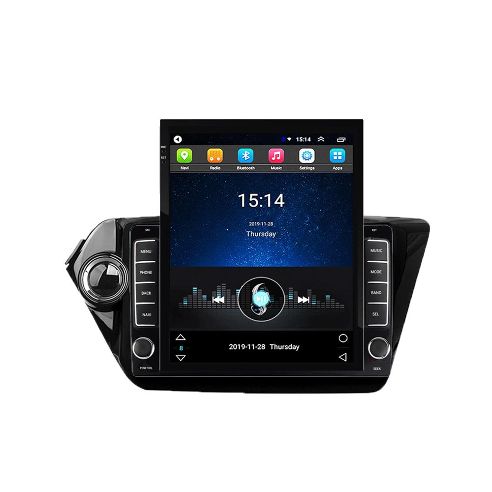 9.7'' Android Car Radio For KIA RIO 3 2011-2016 2 DIN Tesla Vertical Screen Carplay Autoradio Multimedia Player 2+32GB
