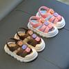 Cartoon Paradise Kids Open Toe Sandals With Pvc Material Non Slip Sole For Active Summer Wear