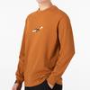 Jordan SS22 Print Long Sleeve Crewneck Sweatshirt Men Tops Khaki DH8963-241