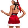 Christmas Temptation Cosplay: Sexy Dominant Flirtatious Bodysuit for Parties