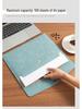 Waterproof Leather A4 Student File Envelope - Large Capacity, Durable Stationery Bag
