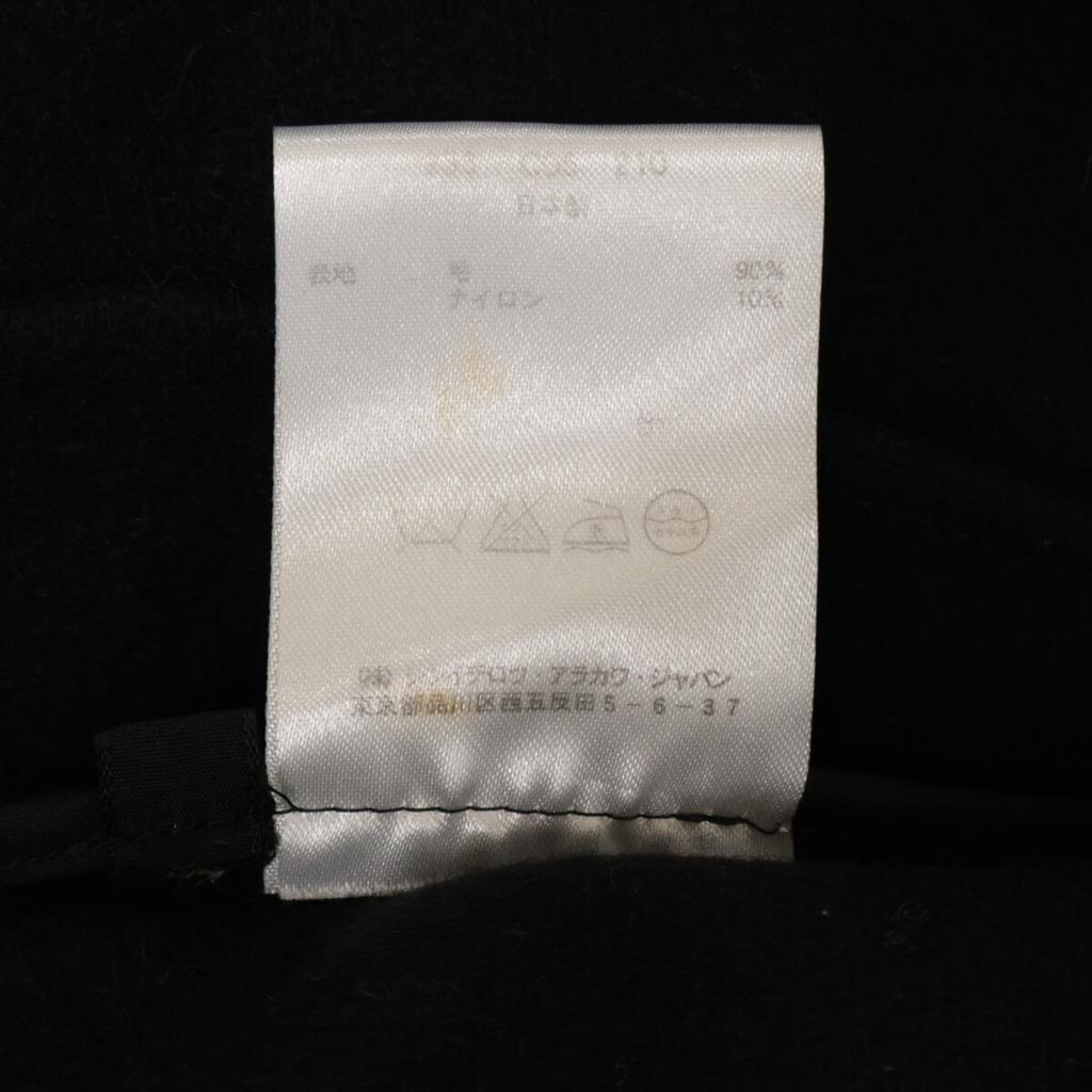 SHINICHIRO ARAKAWA Black wool duffle coat coat M blackUsed