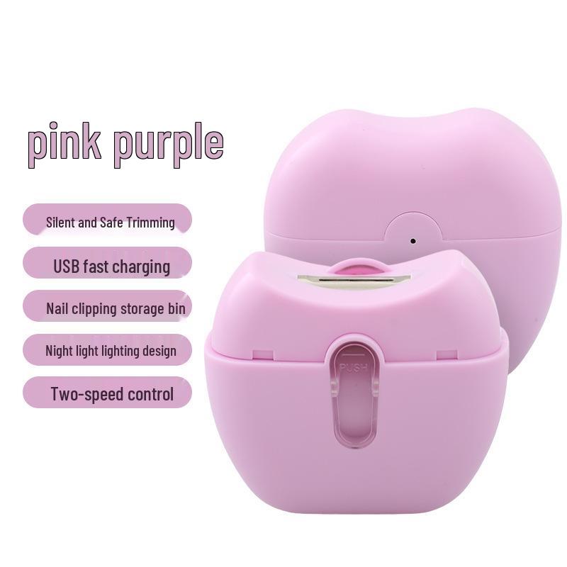 USB-wiederaufladbarer automatischer Nagelknipser für Babys & Ältere - Kompaktes elektrisches Trimmer & Schleifgerät
