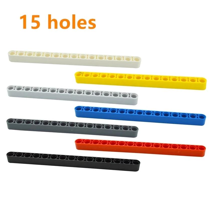 MOC Technical Liftarm Beams Bricks DIY Assembles Particles 32348 Modified Bent Brick Educational 39793 39790 Construction Toys
