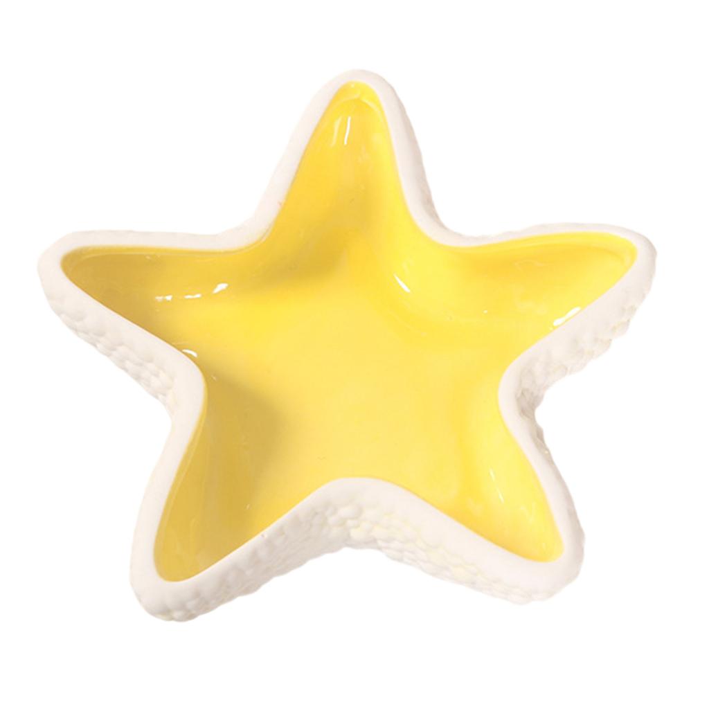 Ceramic Ring and Earring Organizers Coastal Ceramic Shell Jewelry Plate Ocean Inspired Conch Dish for Accessories