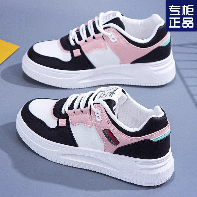 

Кеды женские 2025 новая весна взрыв студенческие повседневные спортивные женские туфли плоские белые туфли 40