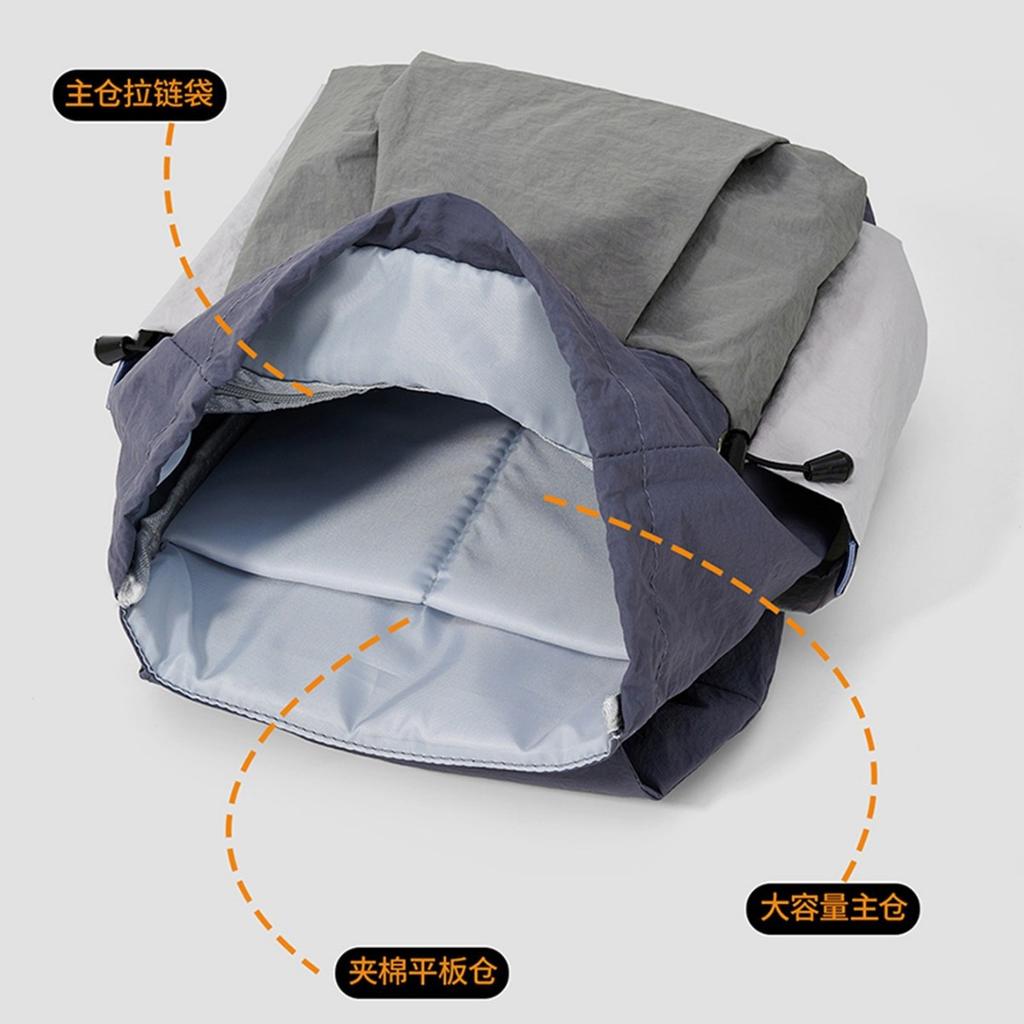 Schoolbag light luxury schoolbag junior high school students lightweight burden reduction waterproof large capacity high school students college