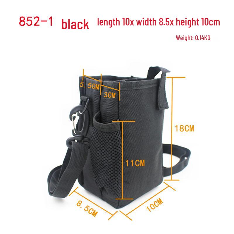 

852 Портативный монитор артериального давления Сумка через плечо - Ткань Оксфорд, Разделительная вставка, Застежка-пряжка 852-2 10x8.5x18cm