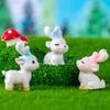 Cute Miniature Resin Deer Figurine For Desktop Decoration Adorable Blind Box Animal Ornament