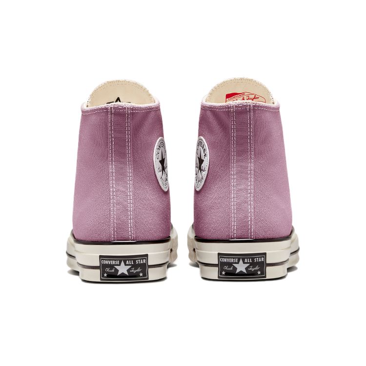 Converse Chuck 70 Vintage Canvas High Pink Aura Uniseksowe trampki Egret Black 172683C