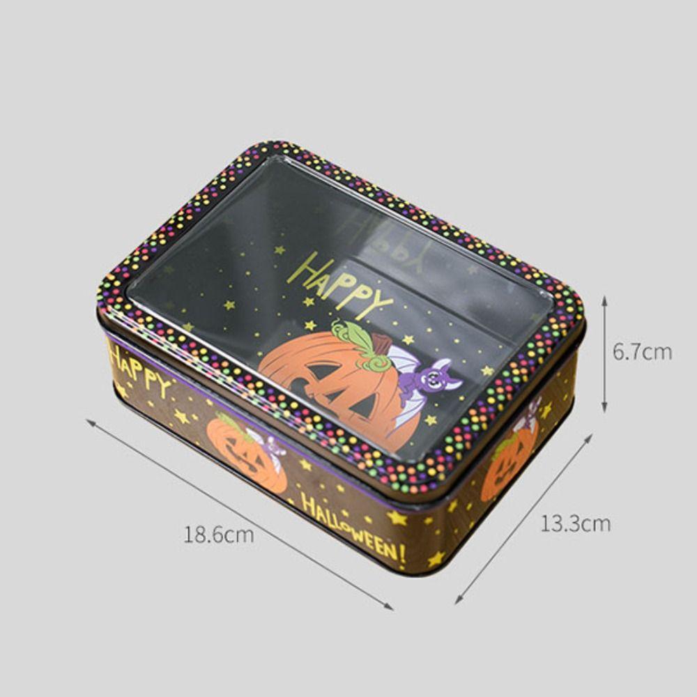Waterproof Halloween Candy Box Dustproof Storage Box Delicate Halloween Gift Box Photographic Prop