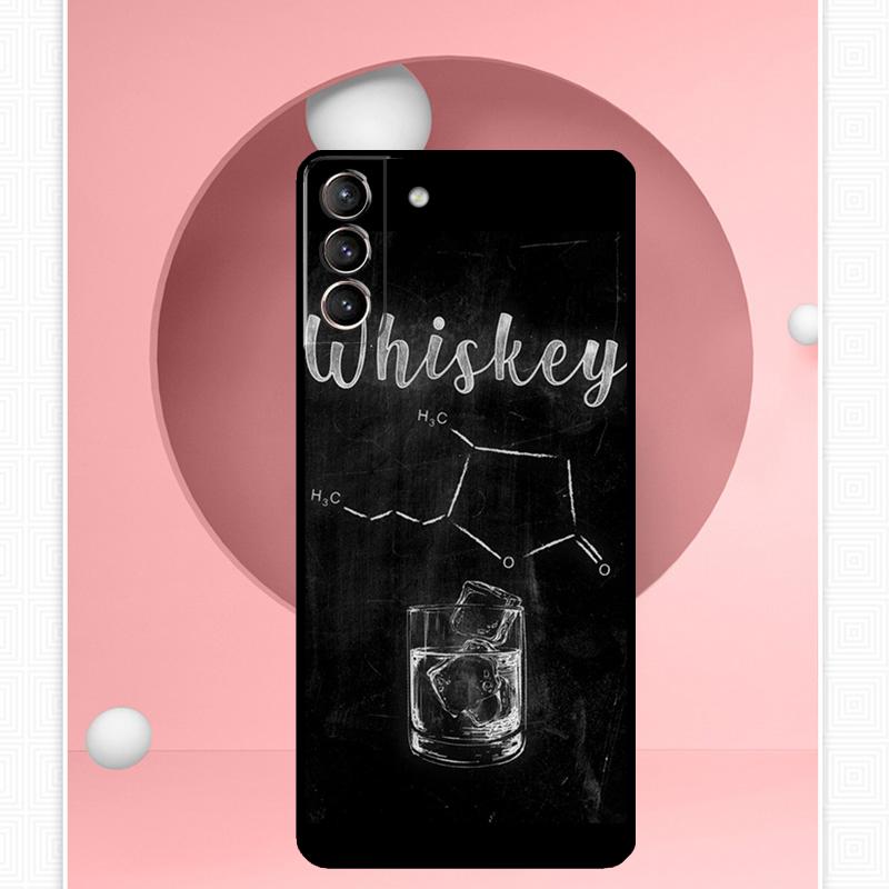 

Чехол для сигары и виски для Samsung Galaxy S24 S23 Ultra S22 S20 FE S21 FE Note 10 20 S8 S9 S10 Plus Note 20 Ultra