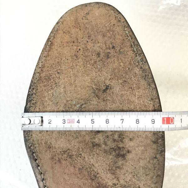 USED/80s-90s Vintage Dexter Goodyear Full Brogue Wingtip Shoes 9M 26.5-27cm Black