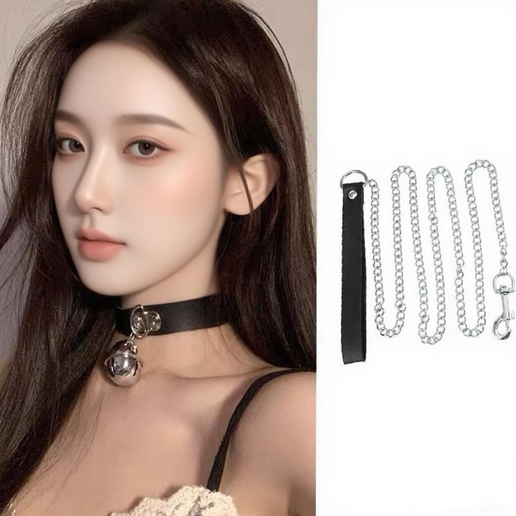 Y2K Sweet Punk Puppy Bone Choker Necklace