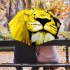 1 PC Automatic Folding Umbrella - Bvb Pattern Portable Foldable Design With 8 Ribs Christmas Birthday Gifts