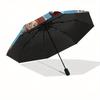 1 Auto Open Toy Story, Woody Themed Colorful 8-rib Portable Umbrella for Men and Women, A Compact Commuting Companion Suitable for Daily Dri