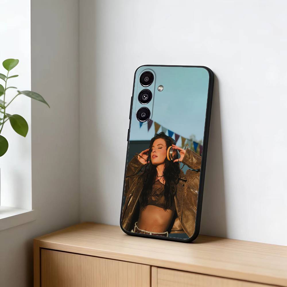 Singer Cari Fletcher Phone Case For Samsung Galaxy A20,21s,22,31,32,52,53,72,73,80,91 Soft Black Shell