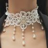 1Pc Vintage Lace Choker Necklace For Women Accessories Gothic Jewelry Collar