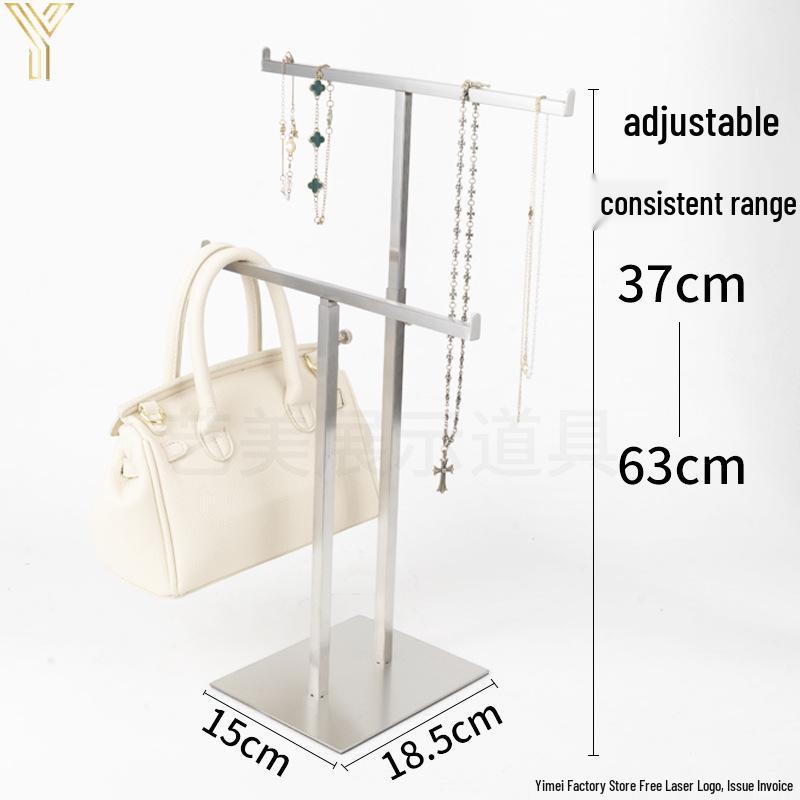 Stainless Steel Multifunctional Clothing and Accessories Display Rack