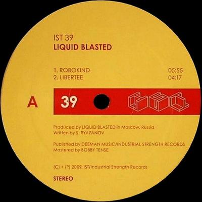 12inch Record LIQUID BLASTED - Robokind IST39 IST Records 2009 US Dance & Electronica Used
