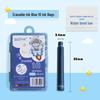 Zhengzi Student Fountain Pen - Iridium Gold 0.5mm Nib, 0.38mm Replaceable Ink Capsule, Steel Construction
