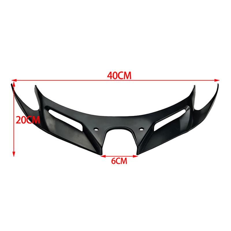 1 Piece Mouth Shell Cover Protection Guards For Kawasaki Ninja250 Ninja400 2018-2023 Motocycle Front Wing Fairing Winglets