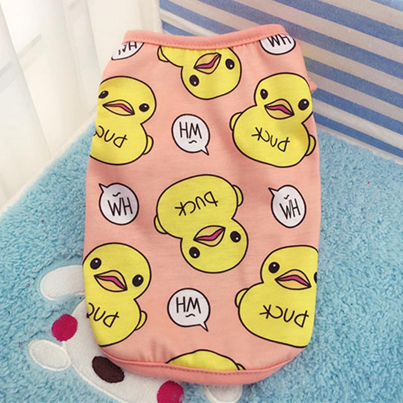 Urocze ubranka dla psa Miękkie piżamy dla szczeniaków Ubrania dla zwierząt Ubranka dla małych psów Koszulki Wiosna Lato Yorki Ubranka dla Chihuahua 12c30