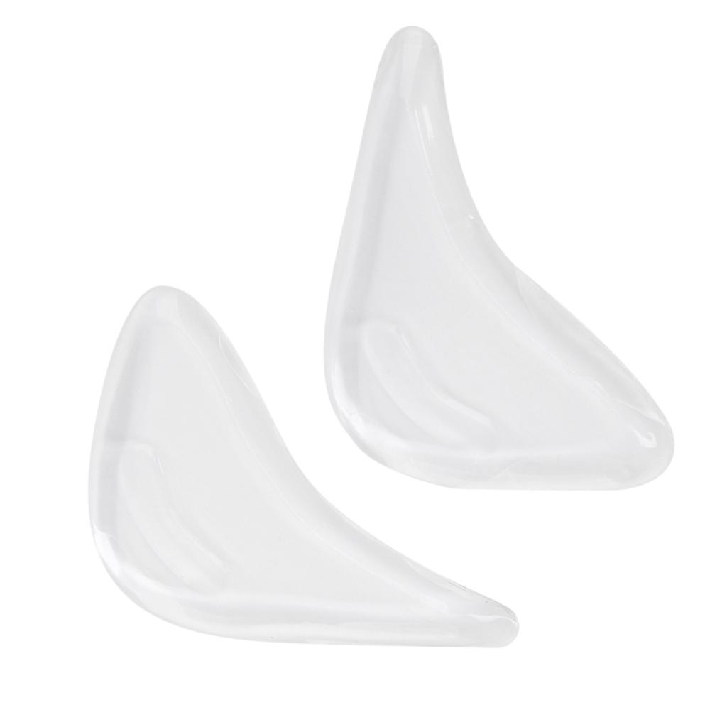 1 Pair Silicone Toe Insoles Pads Washable Shoe Insert Cushion for Girls Women High Heels