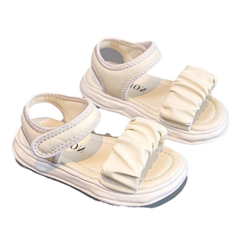 Girls Sandals Summer New Children's Princess Shoes Soft Sole Fashion Foreign Style Beach Shoes