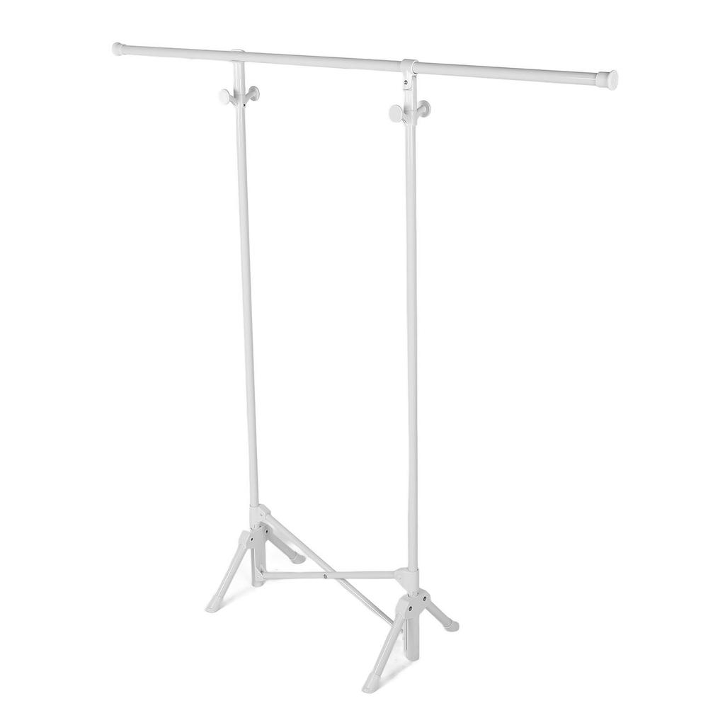 Foldable Clothes Drying Rack Multifunction Space Saving Carbon Steel Portable Travel Garment Rack for Dance Travel