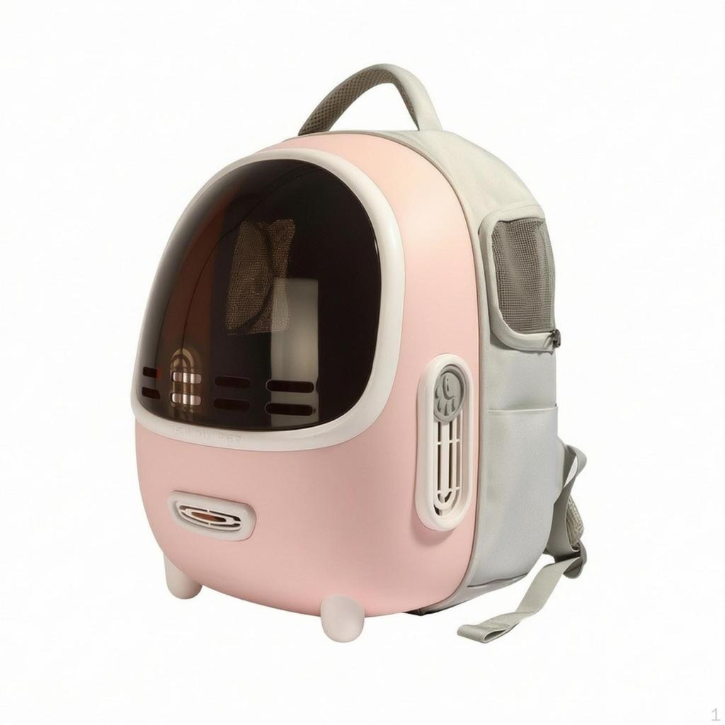 Katzen Rucksackträger Transparent Hände-Frei