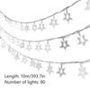 String Lights 10M Outdoor Fairy LED Light Battery Operated Twinkle Bright LED Lighting Battery Operated Decorative Wedding Decor