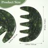 Jade Stone Gua Sha Comb,Jade Massage Comb,Jade Scalp Massager, Massage Tools for Scalp Head Hair,Facial Manual Scalp Massagers,Jade Like Scalp