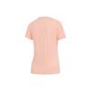 Adidas Solid Color Letter Logo Sports Fitness Short Sleeve T-Shirt Women Tops Pink EI4584