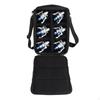 Fishing Reel Bag Crossbody Shoulder Nylon Cloth Practical Water Resistant Shockproof Drum Reels