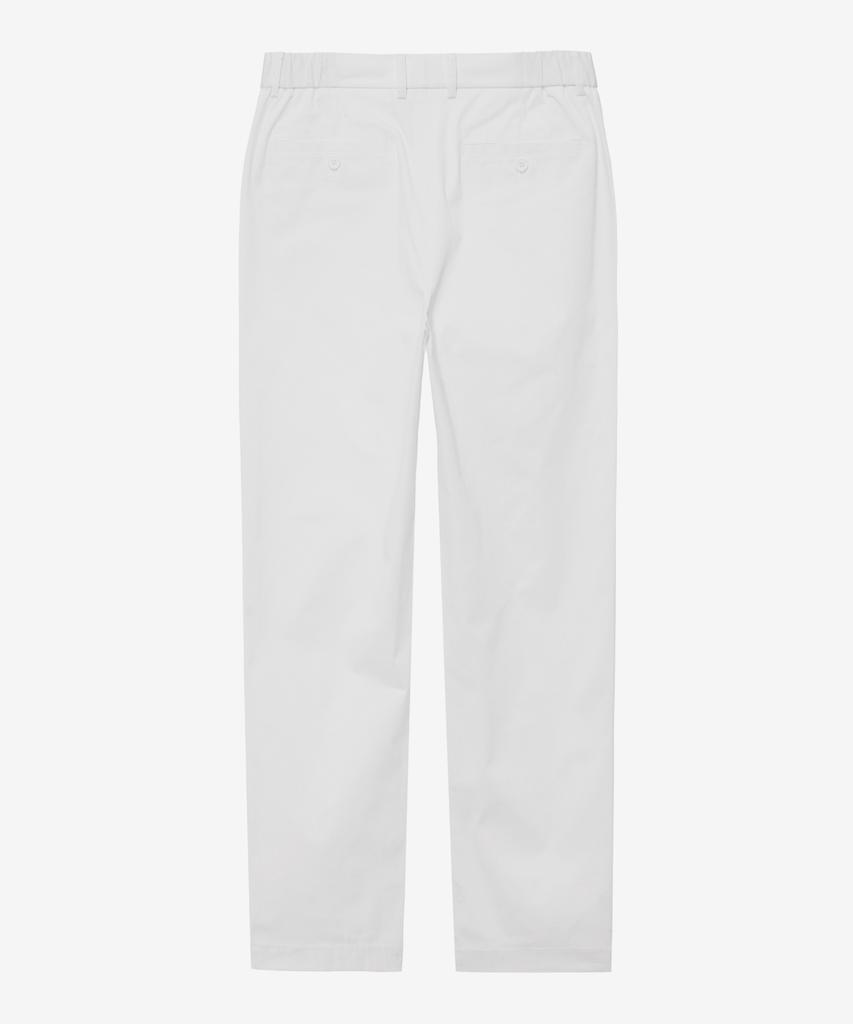MINDBRIDGE Loose Tapered White Elastic Pants