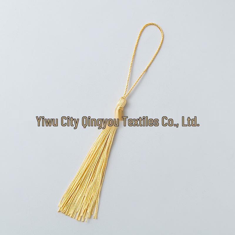 Polyester Silk Tassels for DIY Crafts and Bookmarks