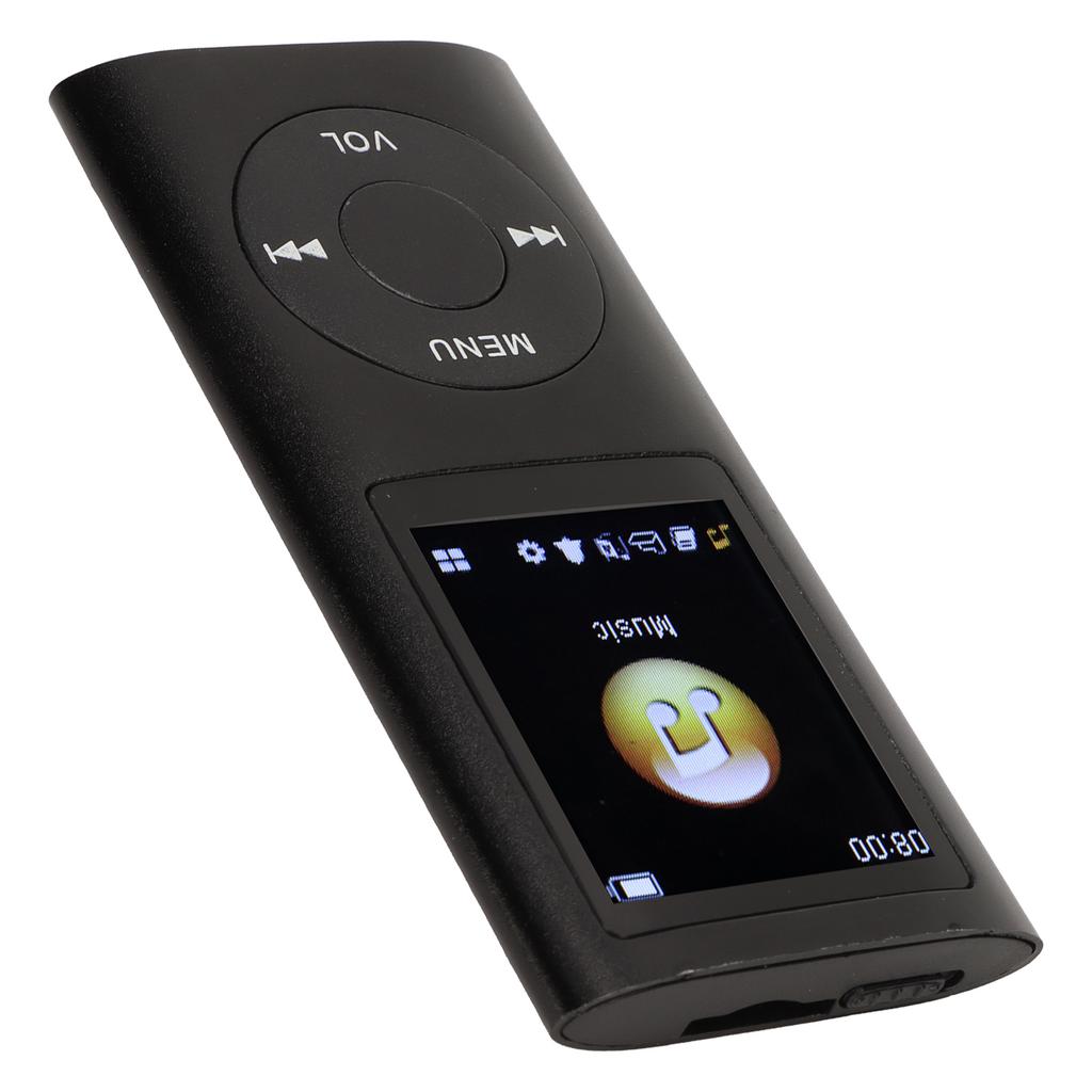 MP3 Player Stylish Multifunctional Lossless Sound Slim 1.8 Inch LCD Screen Portable MP3 Music Player